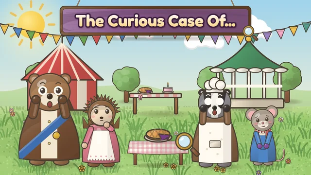 The Curious Case Of... cozy mystery game cover artwork