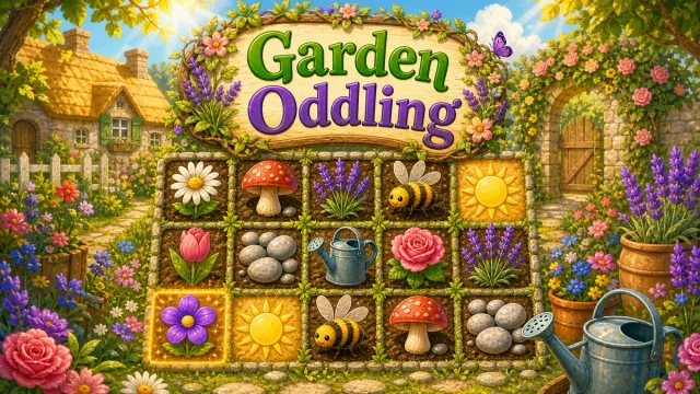 Garden Oddling cozy garden logic puzzle preview