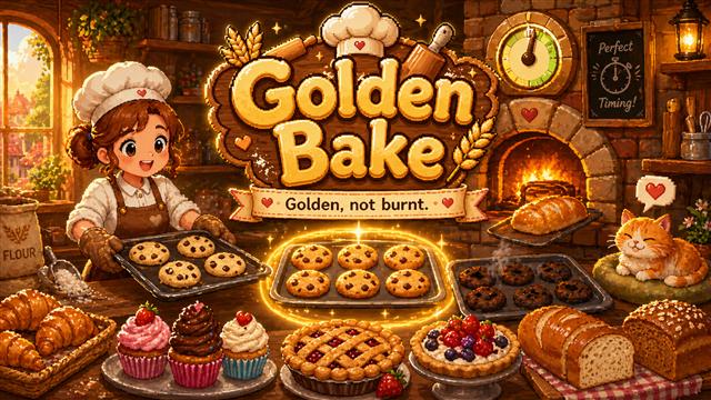 Golden Bake cozy bakery timing game preview
