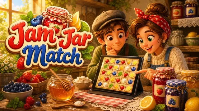 Jam Jar Match cozy match 3 game preview