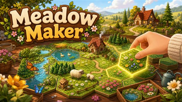 Meadow Maker cozy tile placement game preview