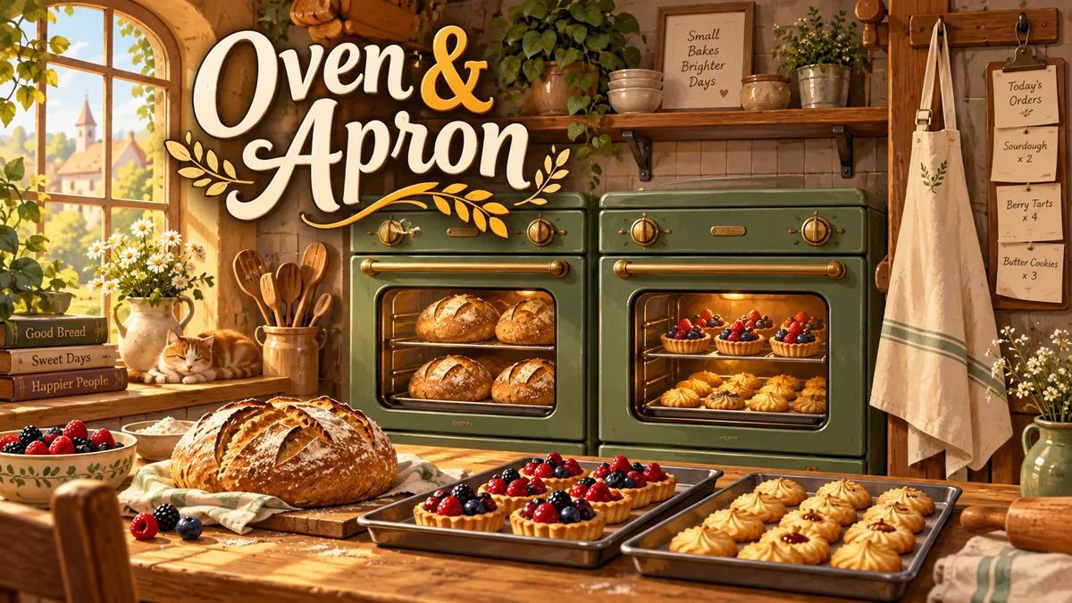 Oven & Apron Guide: Plan Every Bakery Day artwork