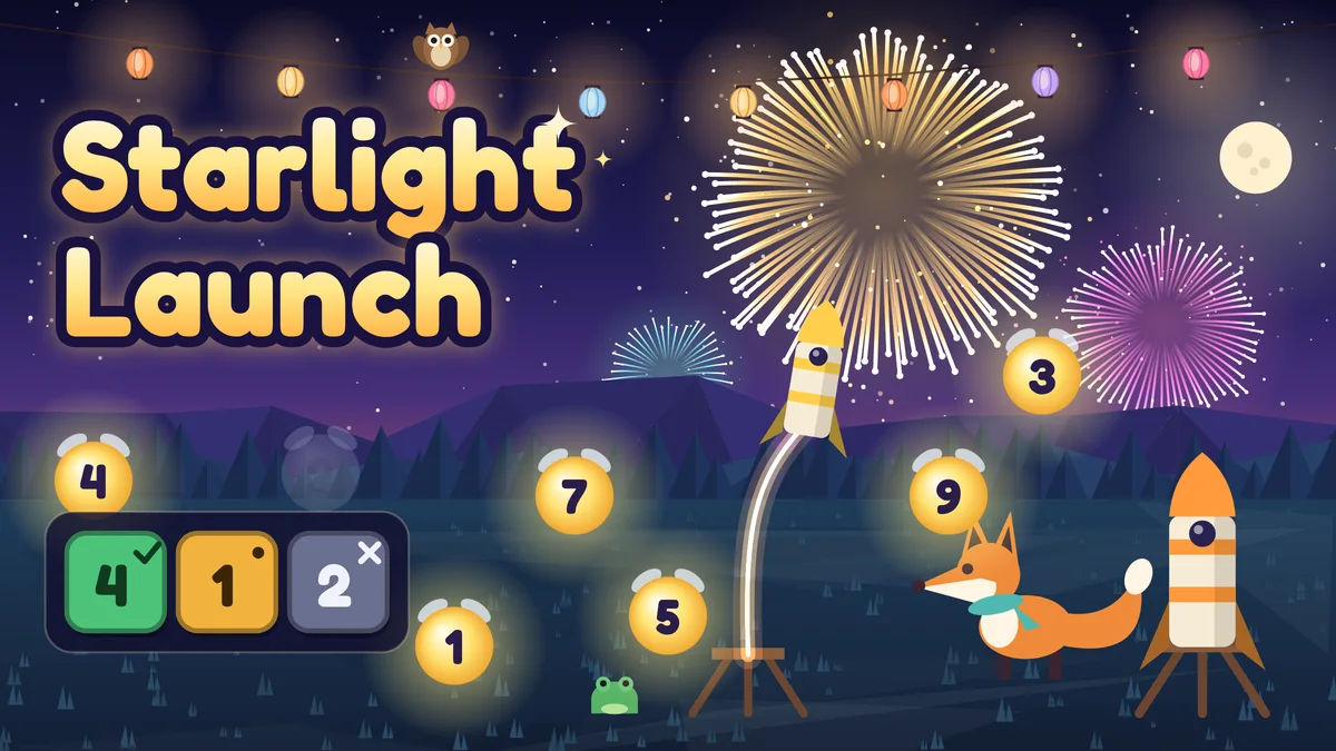 Starlight Launch: Read the Clues, Beat the Fox artwork